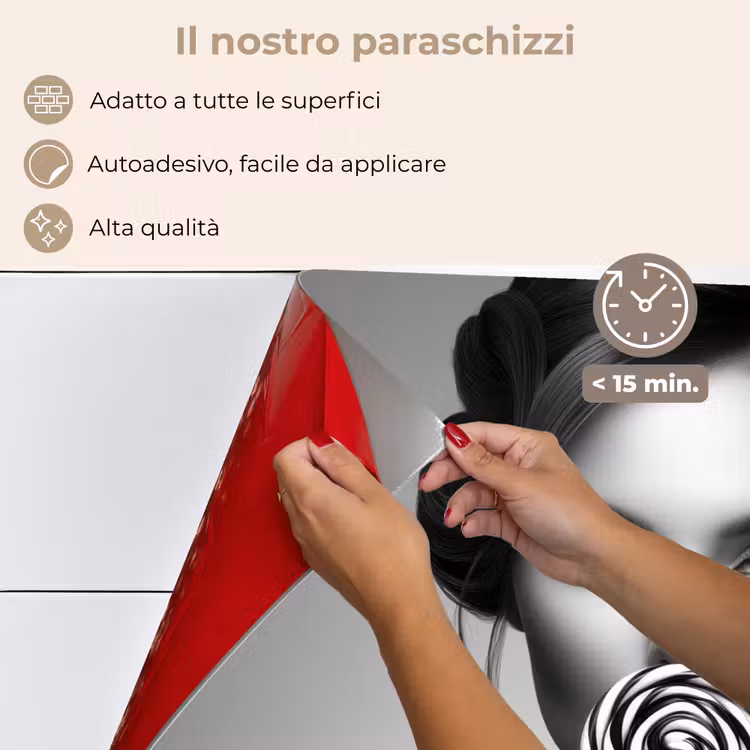 Paraschizzi cucina - Donna - Lolly - Nero — 4