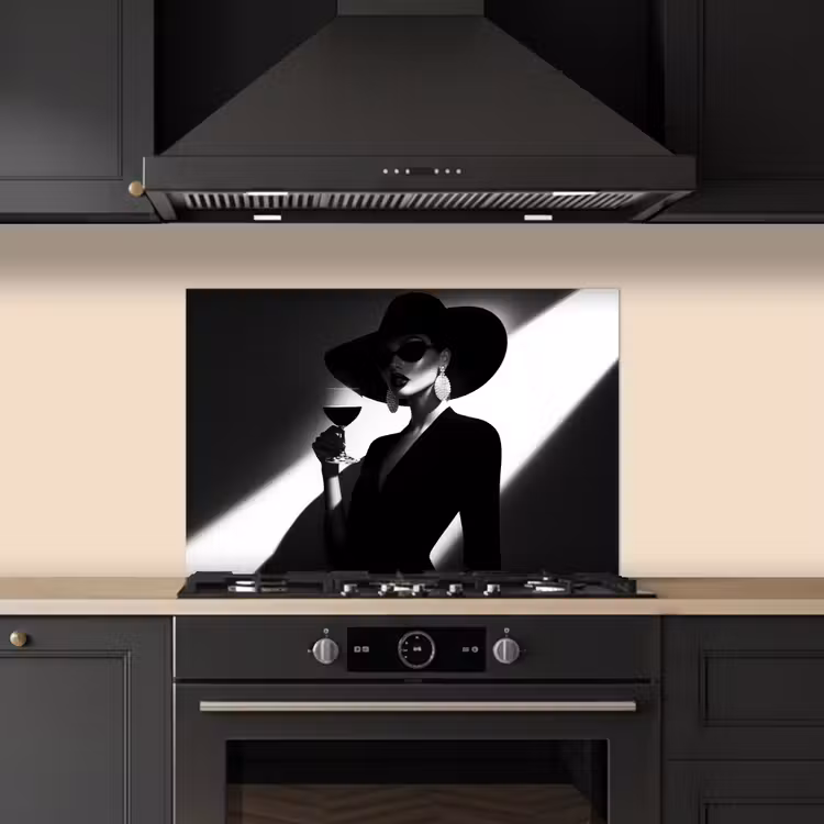 Paraschizzi cucina - Donna - Vino - Chic — 5