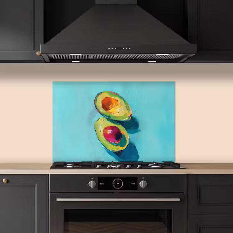 Paraschizzi cucina - Avocado - Verde - Seme - Ombra — 5