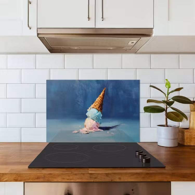 Paraschizzi cucina - Cono gelato - Globi - Melt - Rosa — 3