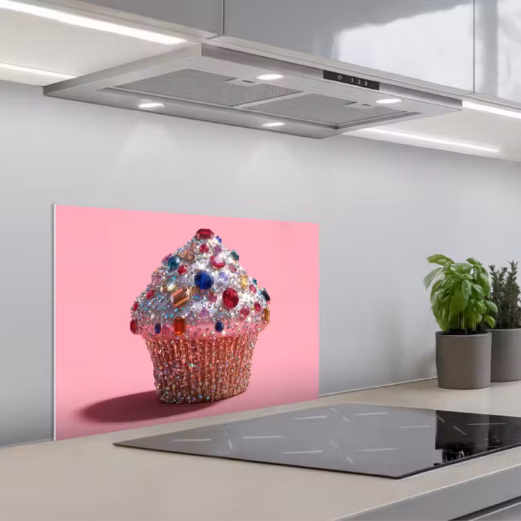 Paraschizzi cucina - Cupcake - Colorato - Gemme — 1