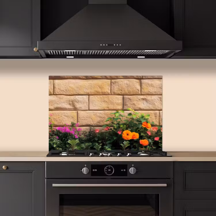 Paraschizzi cucina - Fiori - Mattoni - Colorati — 5