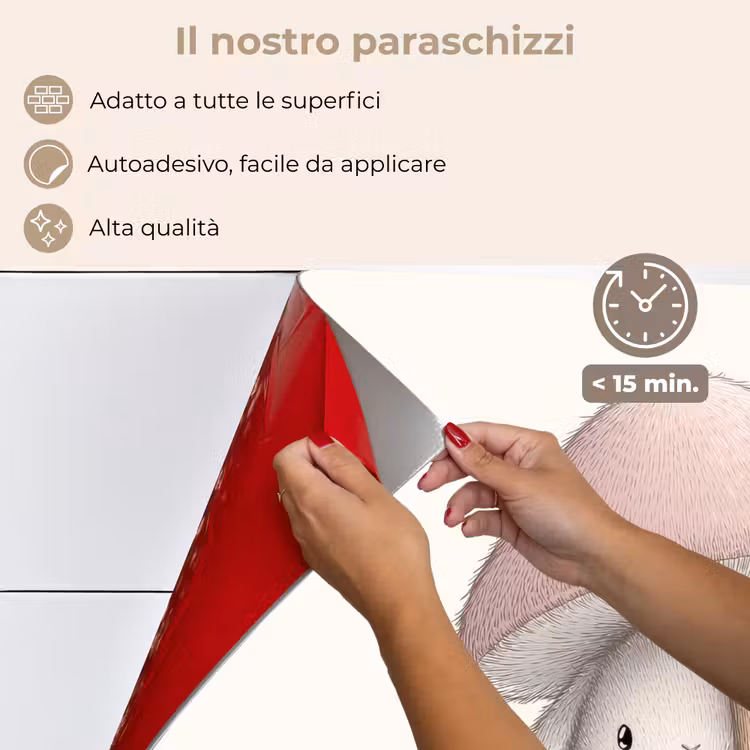 Paraschizzi cucina - Fungo - Coniglio - Rosa — 4