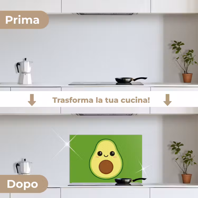 Paraschizzi cucina - Avocado - Verde - Giocoso — 7