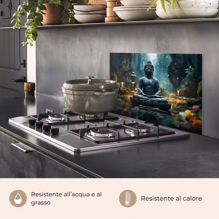 Paraschizzi cucina - Buddha - Statua - Buddha - Zen - Arte - Buddha — 2
