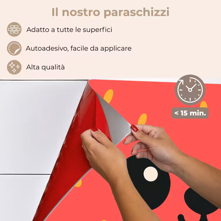 Paraschizzi cucina - Gatto - Fragola - Cartone animato — 4