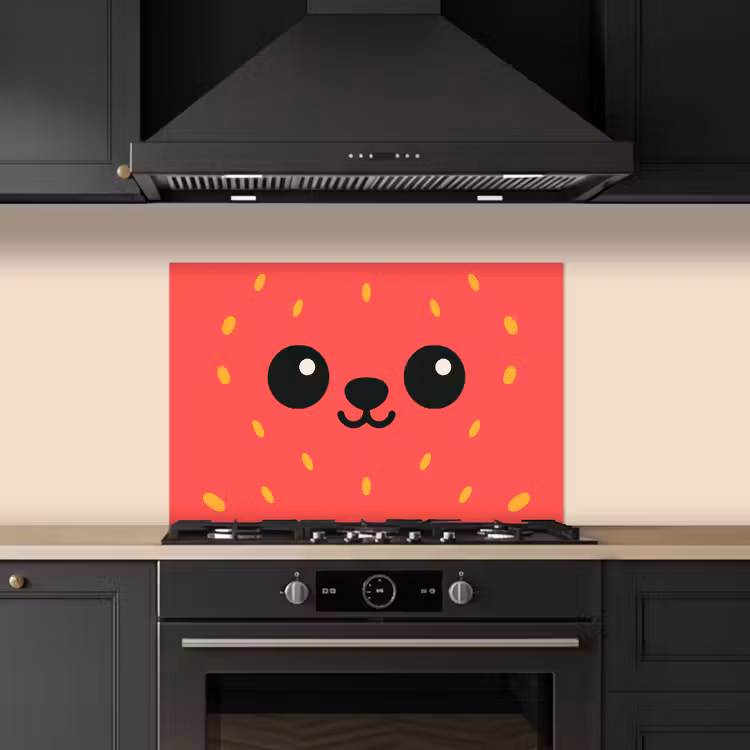 Paraschizzi cucina - Gatto - Fragola - Cartone animato — 5