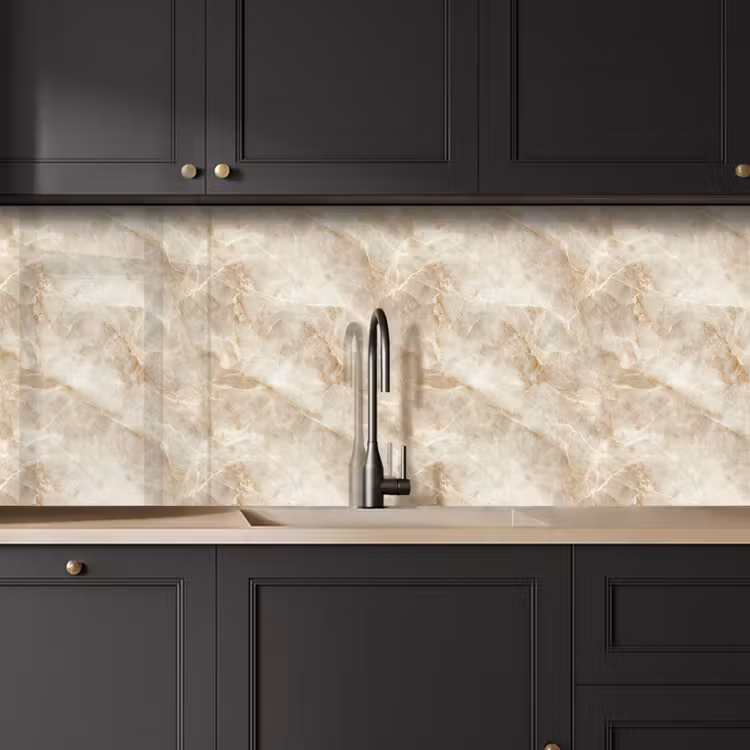 Schienale cucina - Beige chiaro - Onice - Sottile — 6