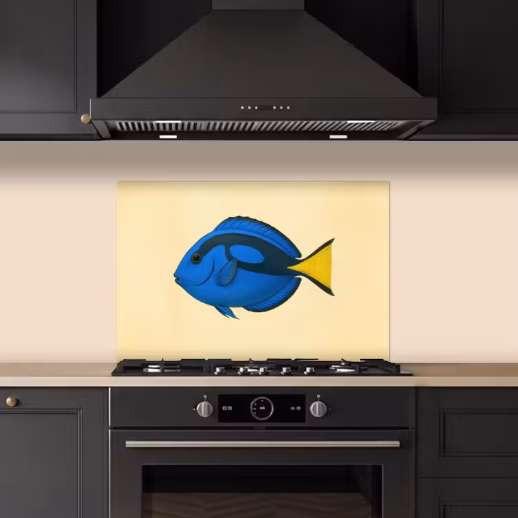 Paraschizzi cucina - Blu - Dory - Pesce - Pinna di coda — 5