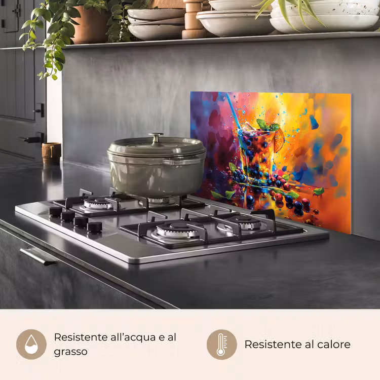 Paraschizzi cucina - Cocktail - Frutta - Colorato - Bevanda — 2