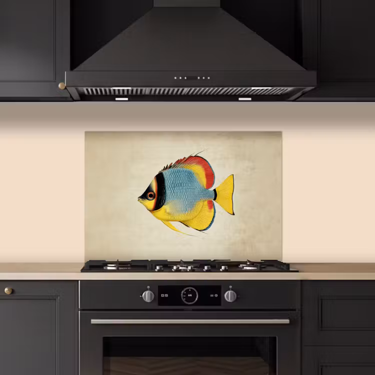 Paraschizzi cucina - Colorato - Pesce - Squame - Illustrazione — 5