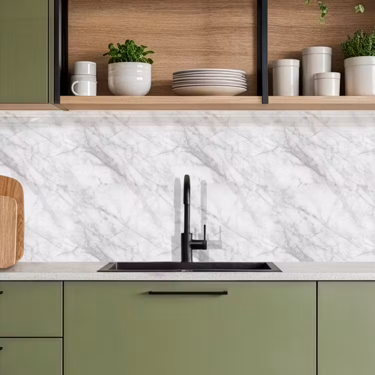 Schienale cucina - Classico - Marmo - Grigio — 8