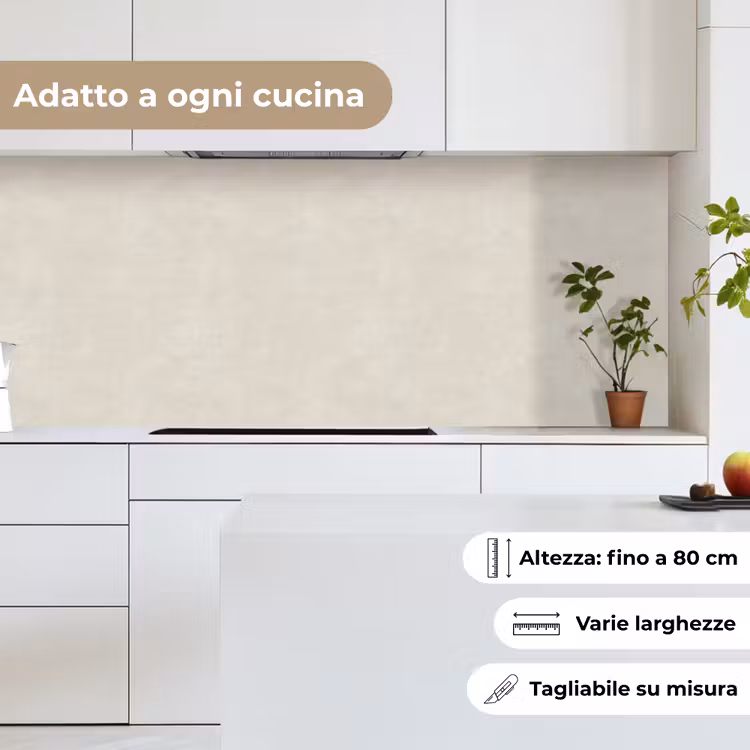 Schienale cucina - Color sabbia - Moderno - Liscio — 7
