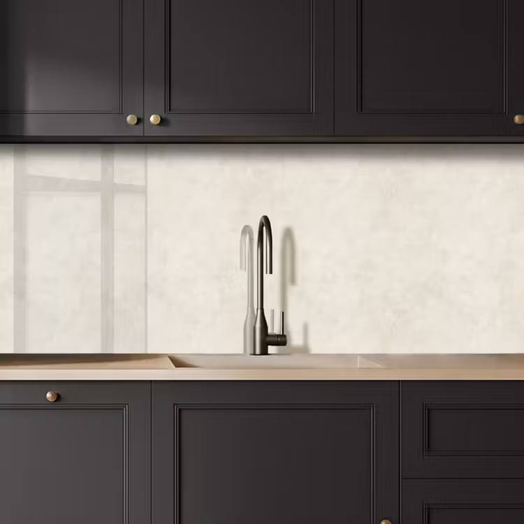 Schienale cucina - Crema - Liscio - Cemento — 6