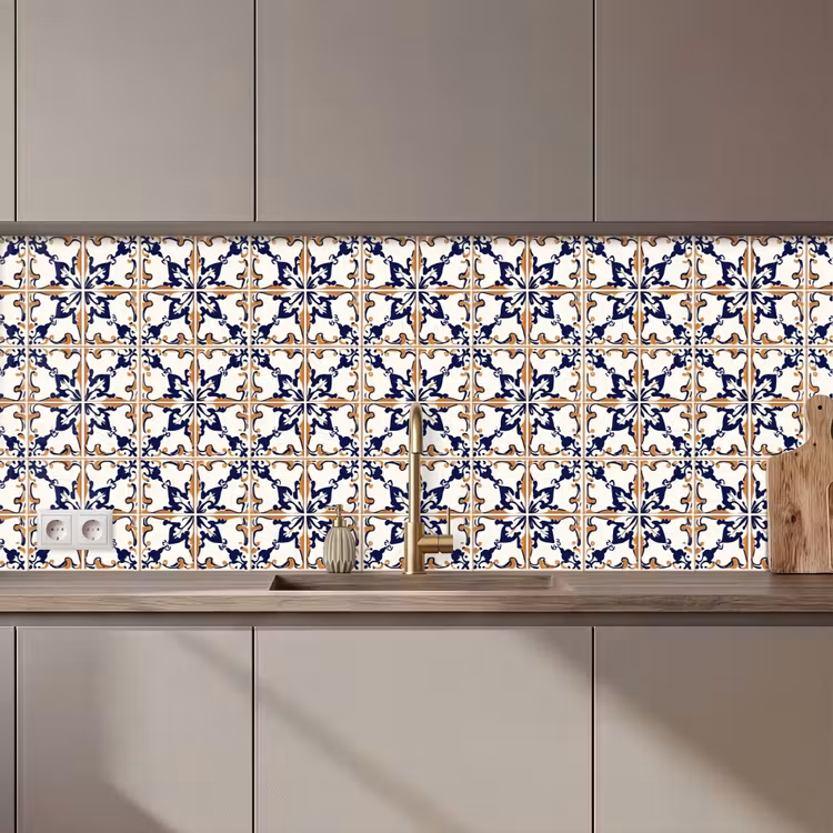Schienale cucina - Classico - Fantasia - Colorato — 1