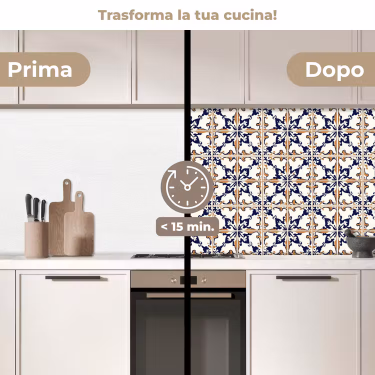 Schienale cucina - Classico - Fantasia - Colorato — 3