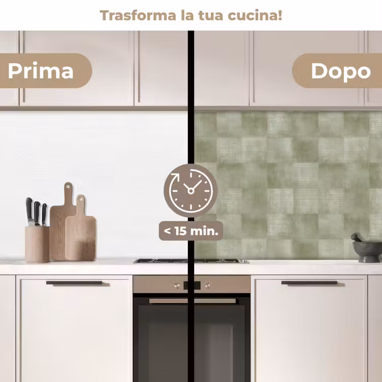 Schienale cucina - Appartamenti - Rustico - Verde — 3