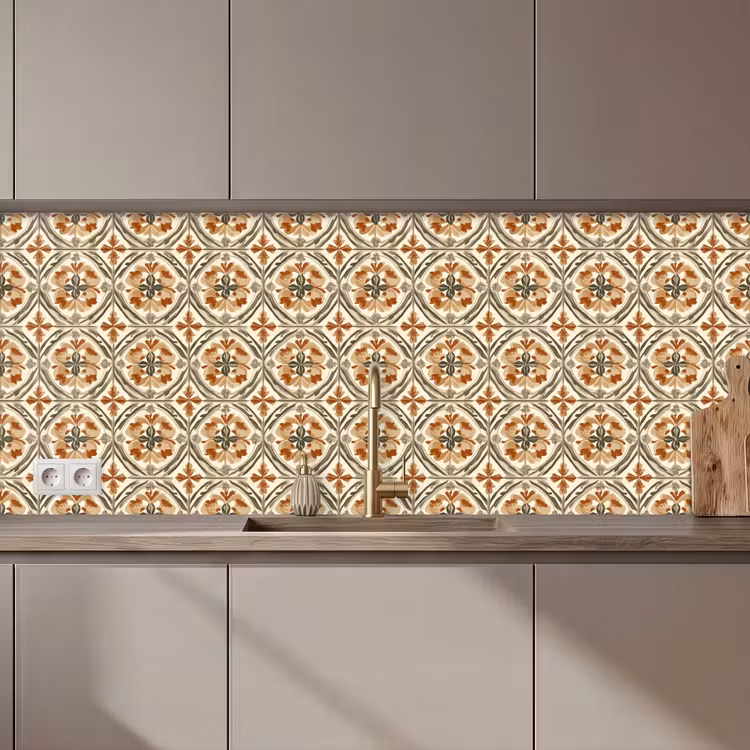 Schienale cucina - Elegante - Antico - Colorato — 1