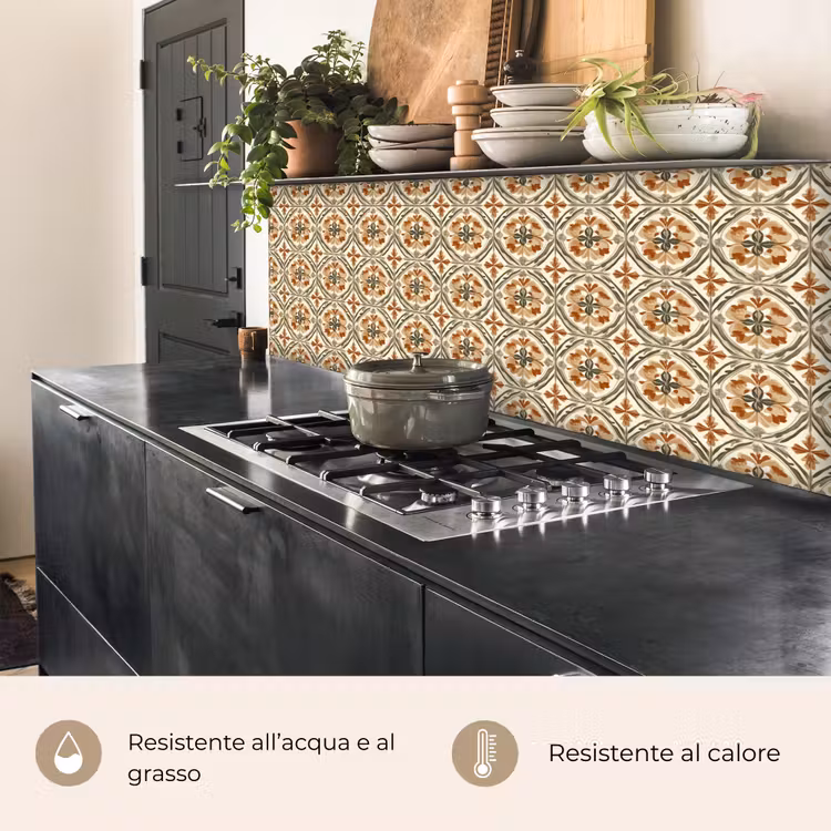 Schienale cucina - Elegante - Antico - Colorato — 5