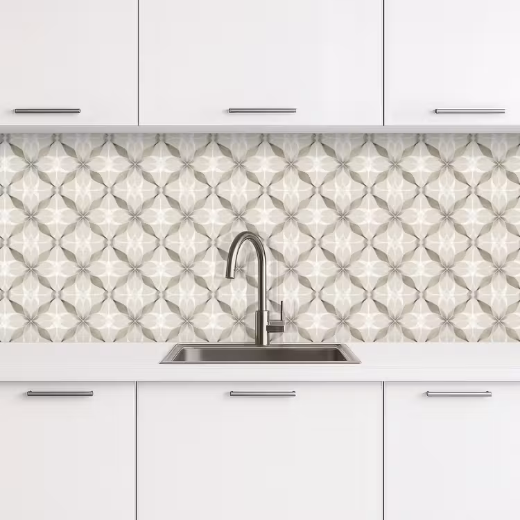 Schienale cucina - Grafica - Motivo - Grigio — 4