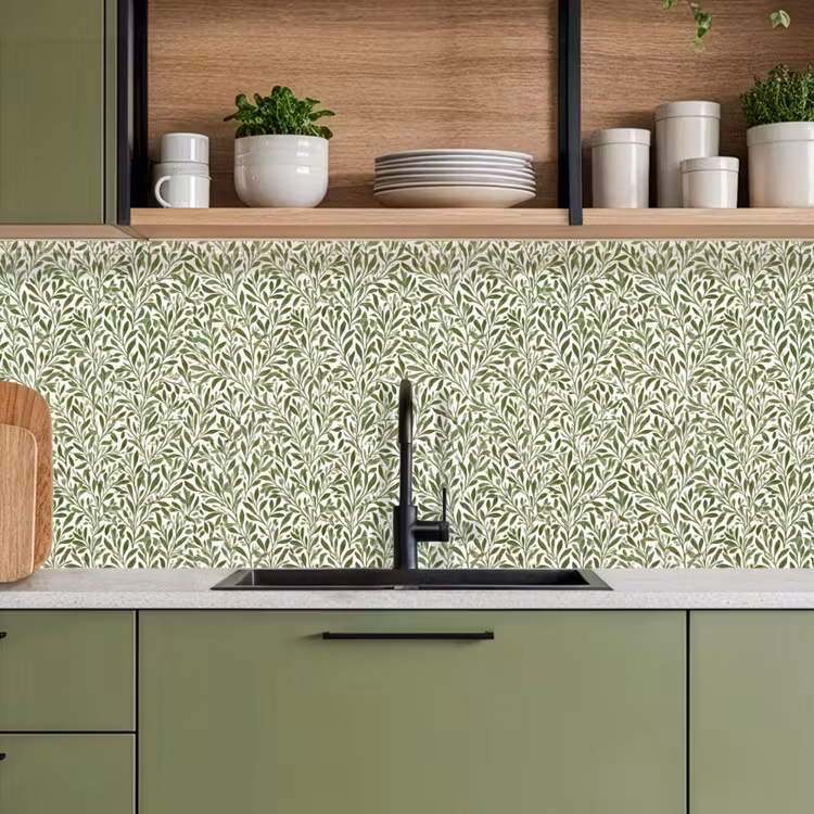 Schienale cucina - Botanico - Rami - Verde — 8