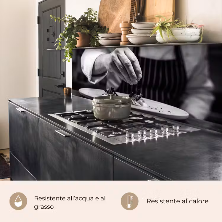 Schienale cucina - Chef - guarnizione - piatto — 5
