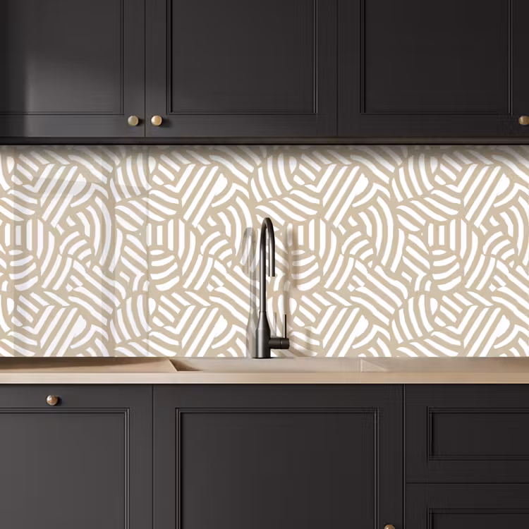 Schienale cucina - Astratto - Moderno - Beige — 6