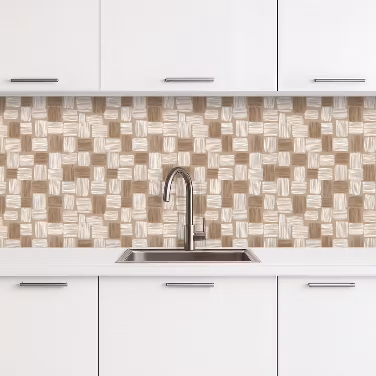 Schienale cucina - Blocco - Modello - Marrone — 4