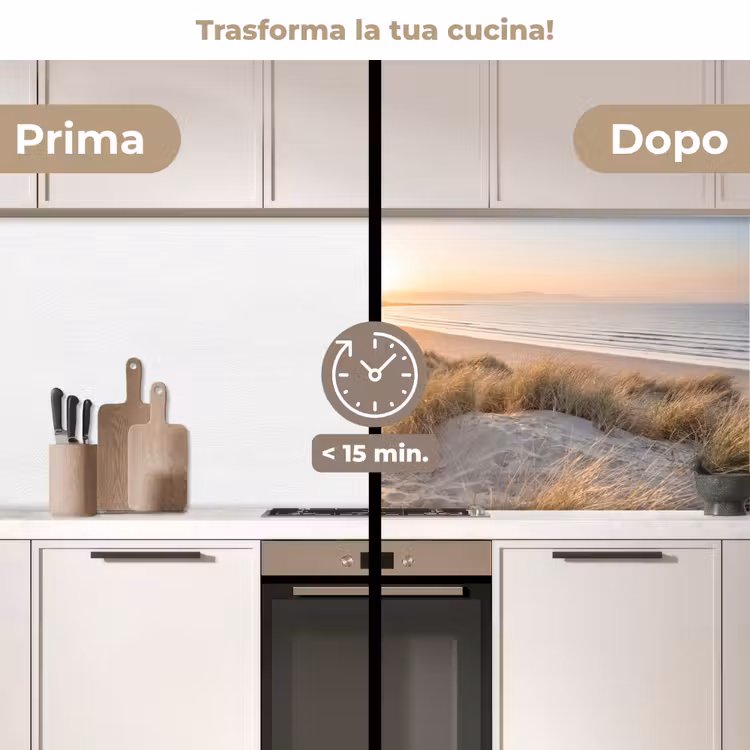 Schienale cucina - Dune - Spiaggia - Mare — 3