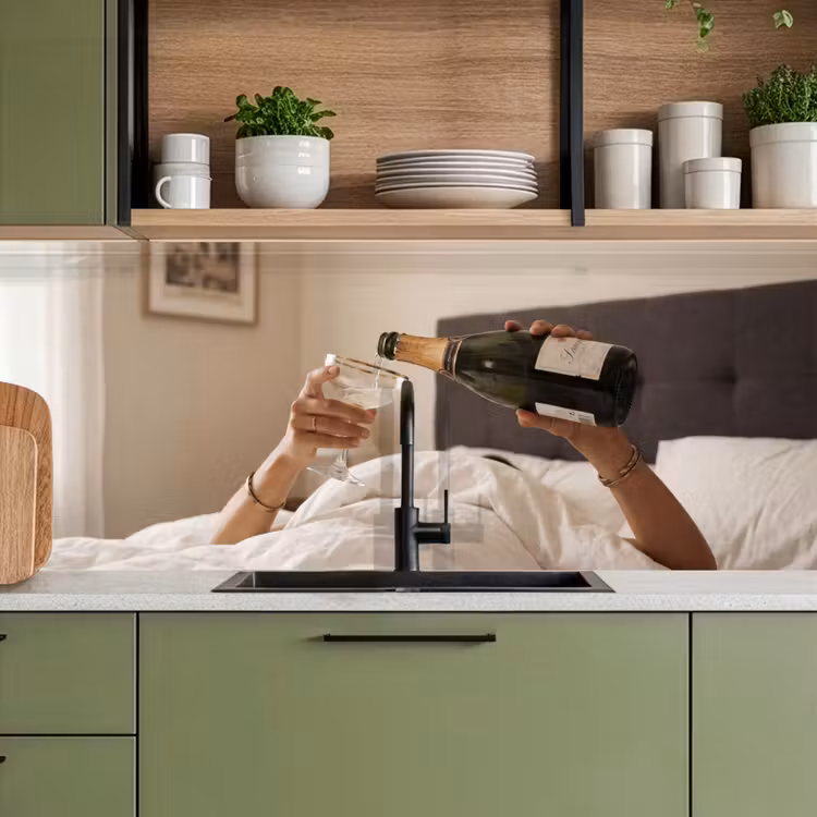 Schienale cucina - Champagne - Letto - Bollicine — 8