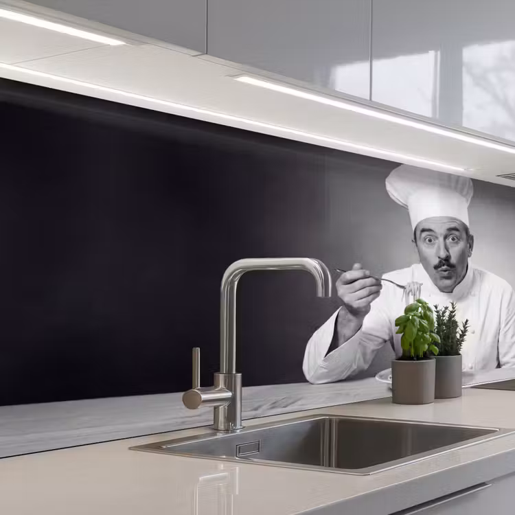 Schienale cucina - Chef - Spaghetti - Pasta — 2