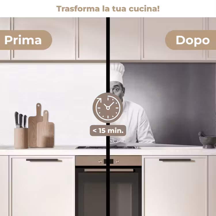 Schienale cucina - Chef - Spaghetti - Pasta — 3