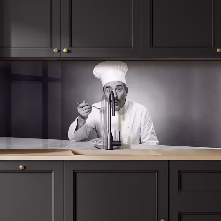 Schienale cucina - Chef - Spaghetti - Pasta — 6