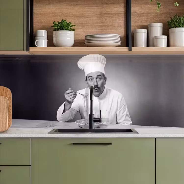 Schienale cucina - Chef - Spaghetti - Pasta — 8