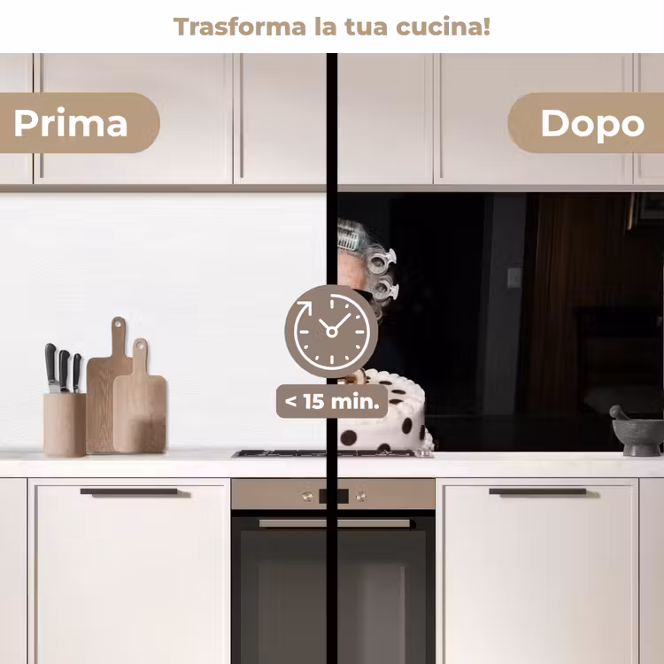 Schienale cucina - Compleanno - Spilla riccia - Nonna — 3