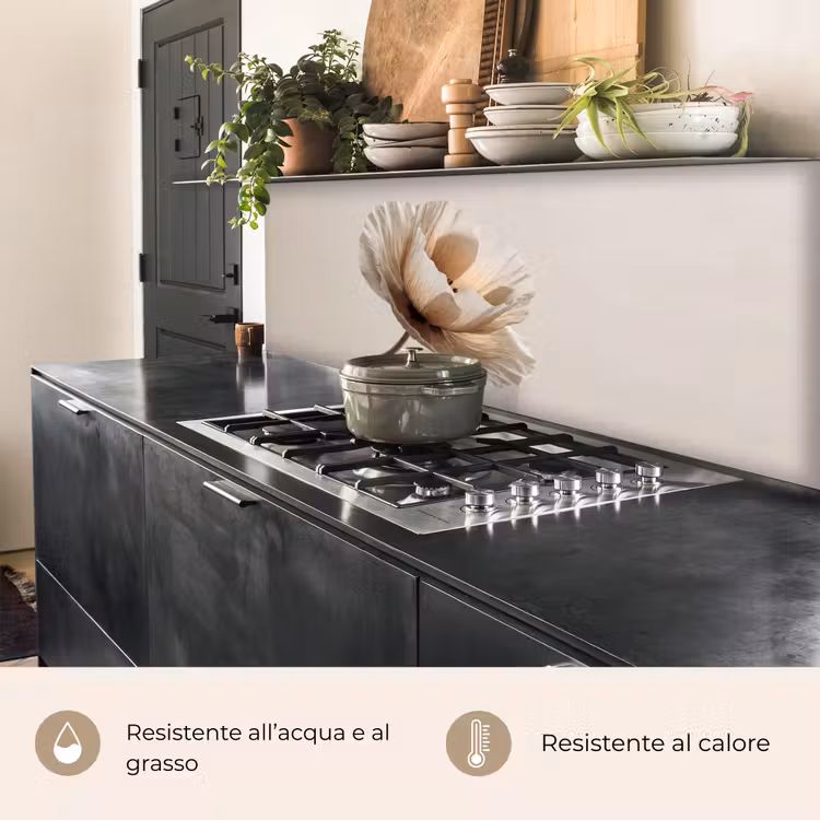 Schienale cucina - Fiore - Beige - Crema — 5