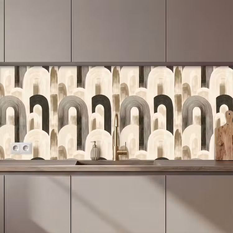 Schienale cucina - Astratto - Motivo - Archi — 1