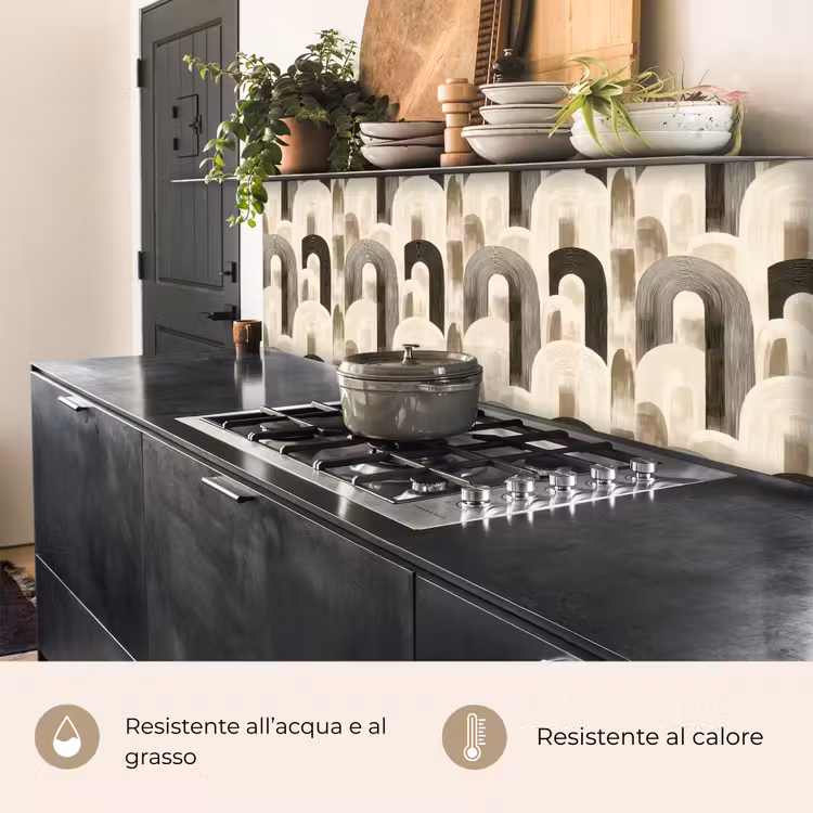 Schienale cucina - Astratto - Motivo - Archi — 5