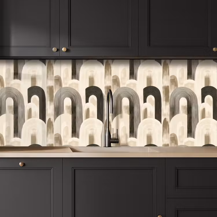 Schienale cucina - Astratto - Motivo - Archi — 6