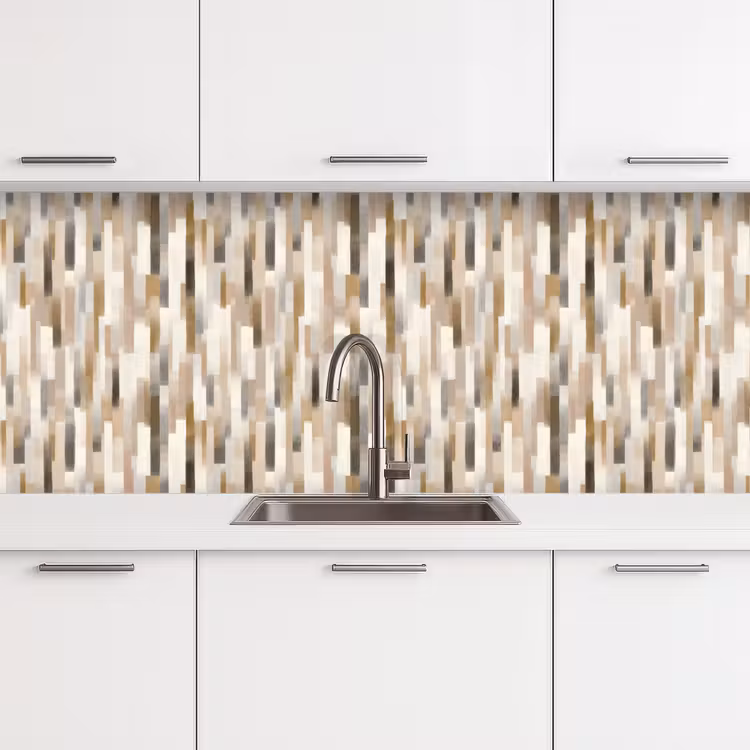 Schienale cucina - Astratto - Motivo - Pennellate — 4