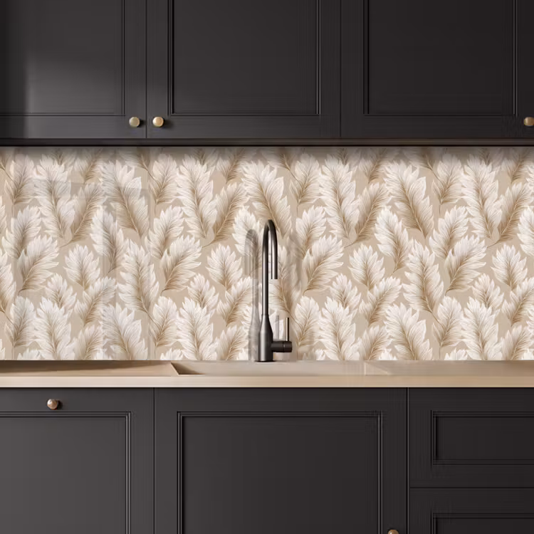 Schienale cucina - Botanico - Motivo - Beige — 6