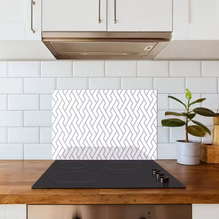 Paraschizzi cucina - Grafica - Motivo - Moderno - Linea — 3