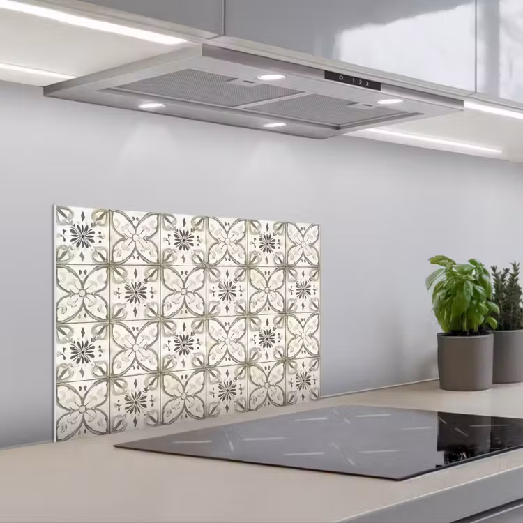 Paraschizzi cucina - Antico - Piastrella - Beige — 1
