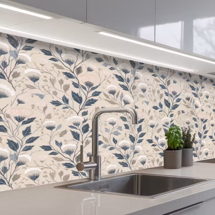 Schienale cucina - Classico - Botanico - Colorato — 2