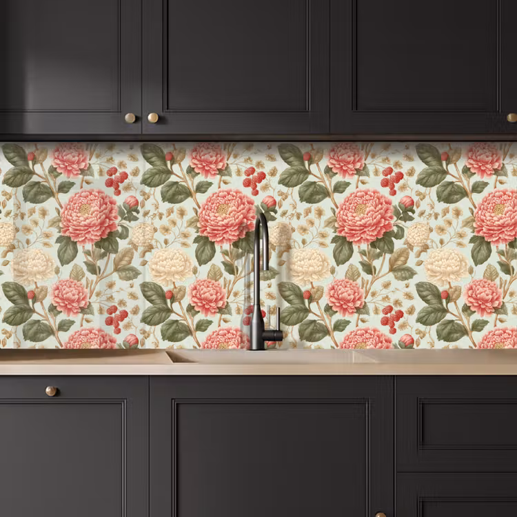 Schienale cucina - Classico - Botanico - Multicolore — 6
