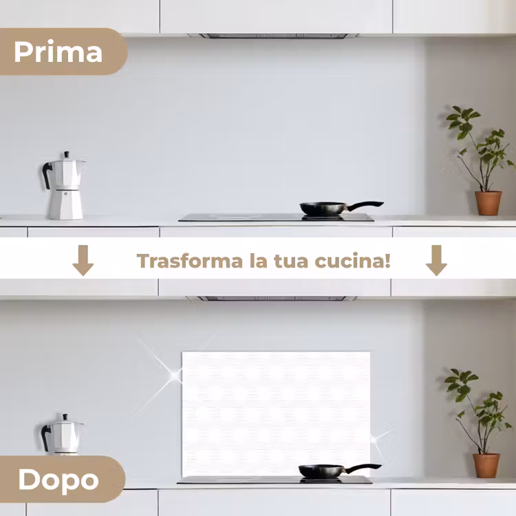 Paraschizzi cucina - Grafica - Motivo - Moderno — 7