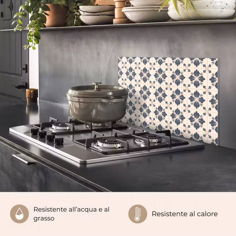 Paraschizzi cucina - A forma di foglia - Classico - Colorato — 2