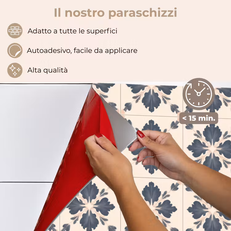 Paraschizzi cucina - A forma di foglia - Classico - Colorato — 4