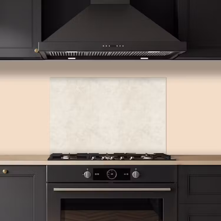 Paraschizzi cucina - Crema - Liscio - Cemento — 5