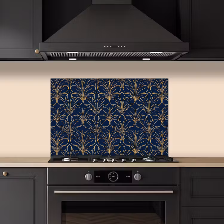Paraschizzi cucina - Deco - Ventilatore - Blu — 5